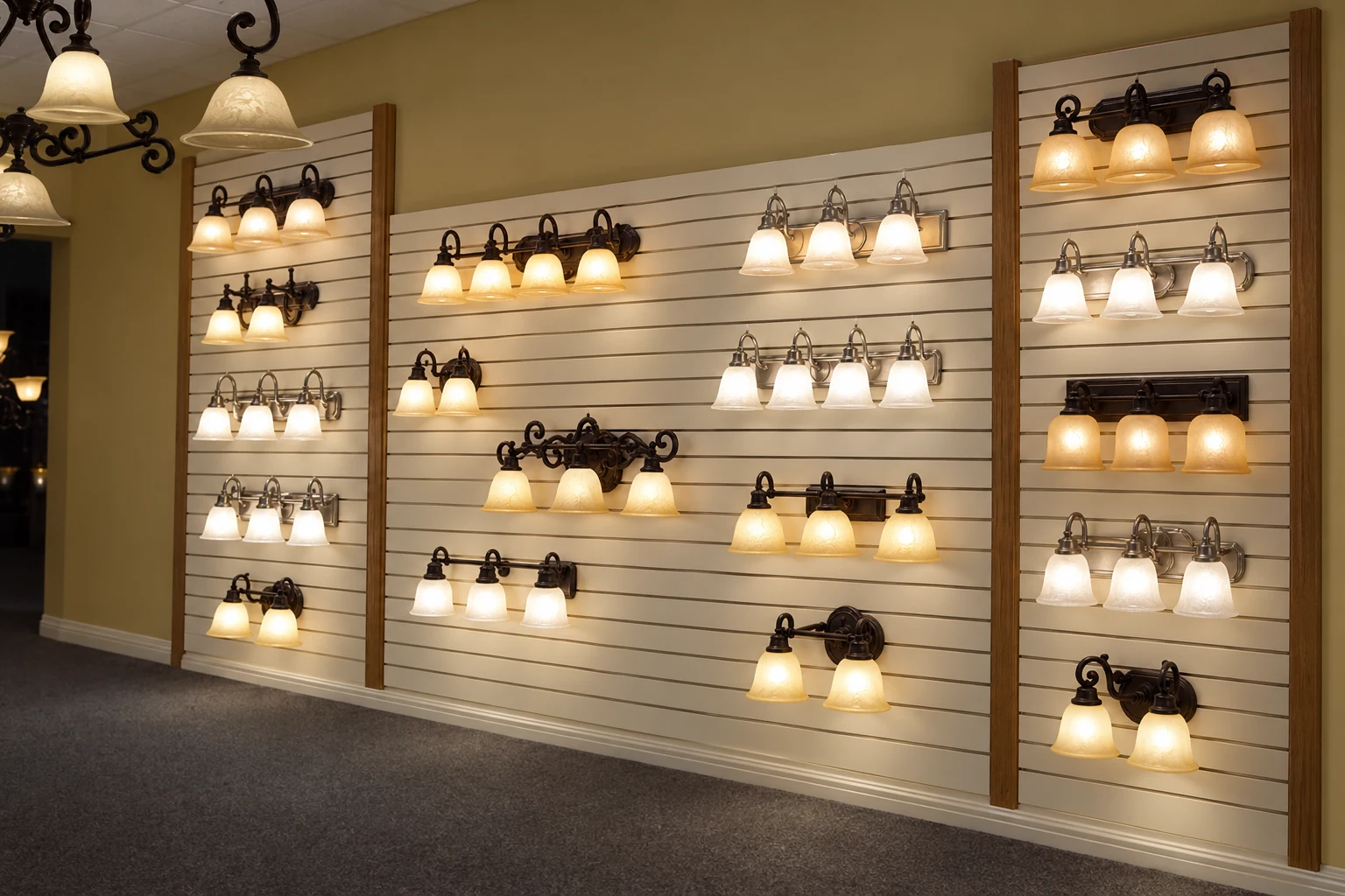 Wall displays: shape variation